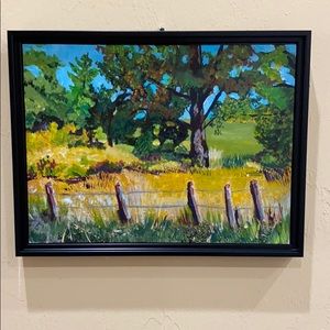 Original painting acrylic “In the country “